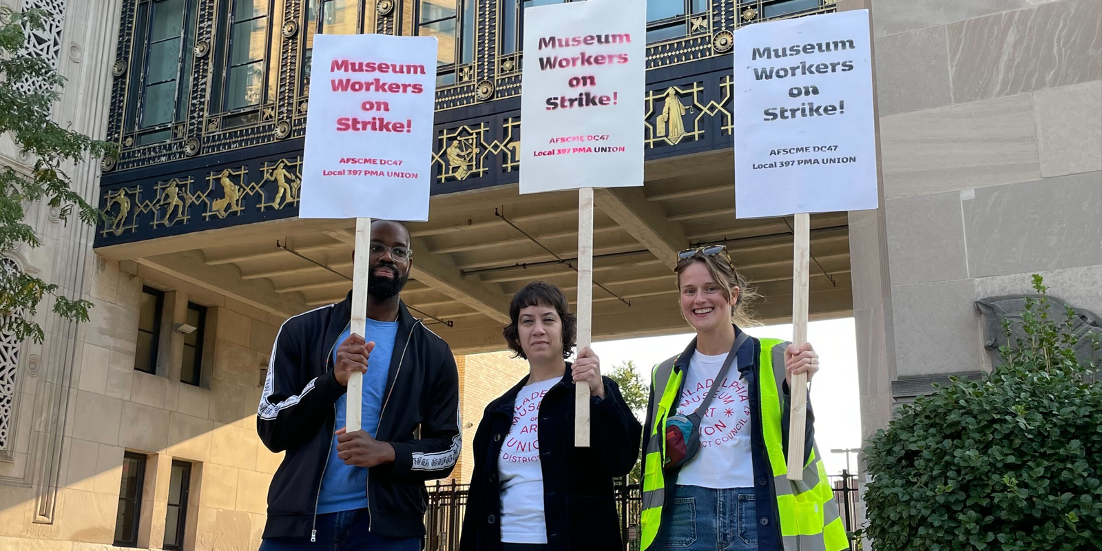 Philadelphia Museum of Art workers begin strike over unfair labor
